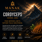 MANAK Cordyceps (Keeda Jadi) – Premium Himalayan Herbal Supplement