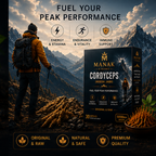 MANAK Cordyceps (Keeda Jadi) – Premium Himalayan Herbal Supplement
